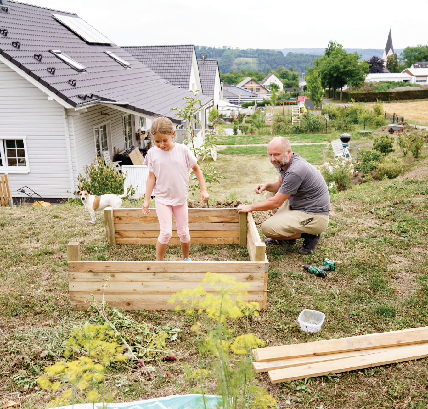 Build your own backyard paradise