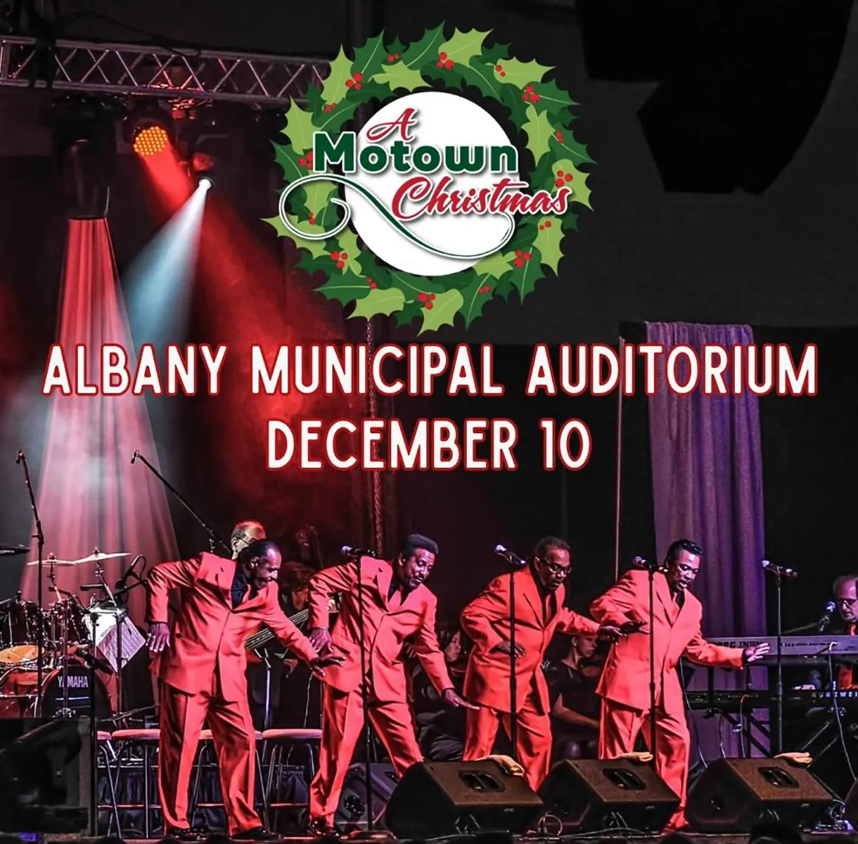A Motown Christmas at Albany Municipal Auditorium on December 10th