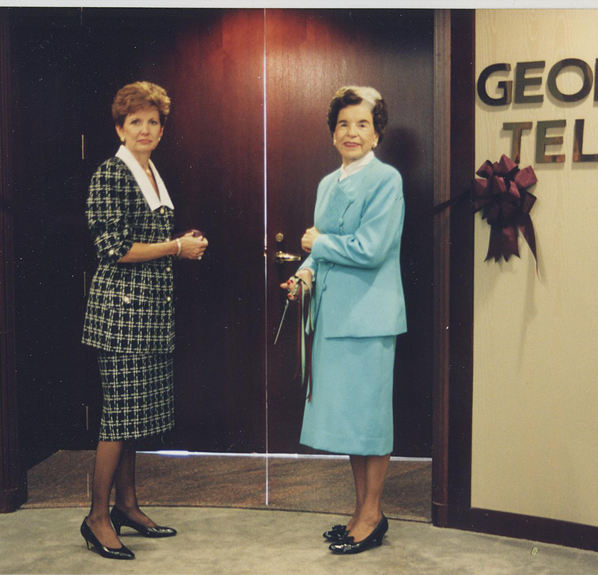 Former Georgia's Own CEOs Charlotte Ayers (on left) and Eloise Woods (on right)